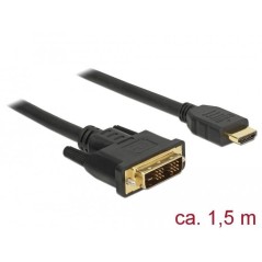 "Delock Cable DVI 181 Male - High-Speed Connectivity | Manufacturer Part Number: 85583"